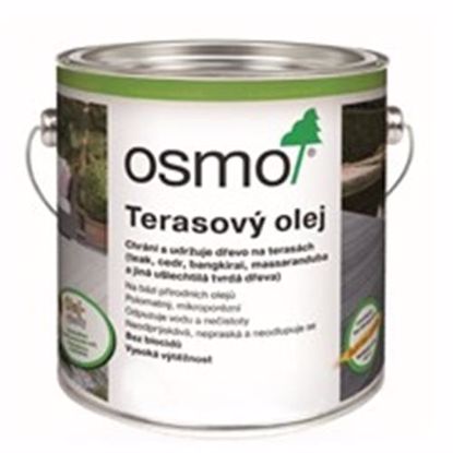 Obrázek 016 OSMO terasový olej Bangkirai tmavý 2,5 l