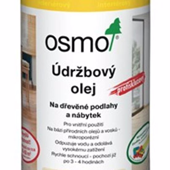 Obrázek z 3098 OSMO Údržbový olej polomatný, protiskluz R9 1 l 