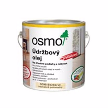 Obrázek 3098 OSMO Údržbový olej polomatný, protiskluz R9 2,5 l