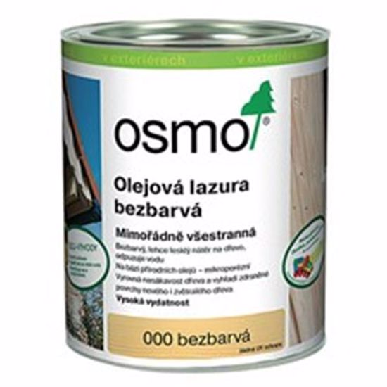 Obrázek z 000 OSMO Olejová lazura, Bezbarvá 0,75 l 