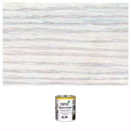 Obrázek z 3501 OSMO Olejové mořidlo, Bílá 0,5 l 