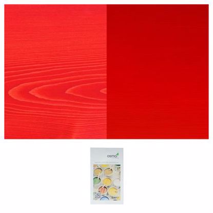 Obrázek 3104 OSMO Dekorační vosk Intenzivní červená 0,005 l